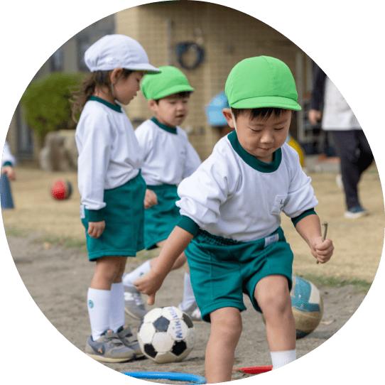 広々とした園庭イメージ